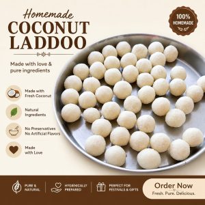 Nariyal Ladoo (10 Pieces) Pre-Order Only